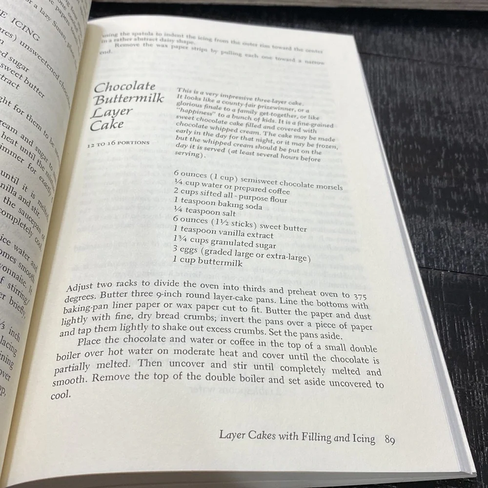 Maida Heatter's Vintage 1995 PB Book of Great Chocolate Desserts! - Picture 10 of 12